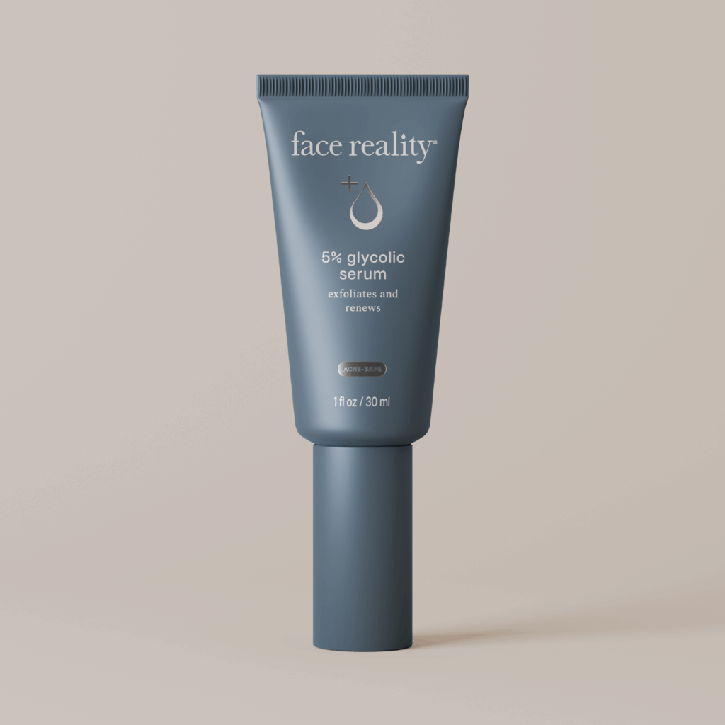 5 glycolic serum face reality skincare